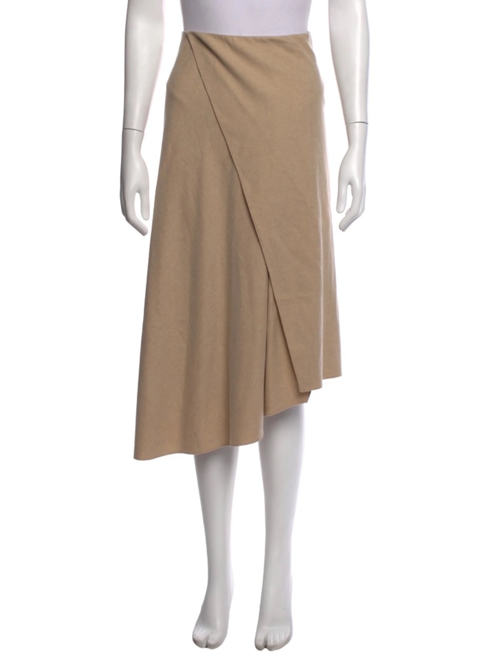 Vince Wool Blend Drape Skirt -